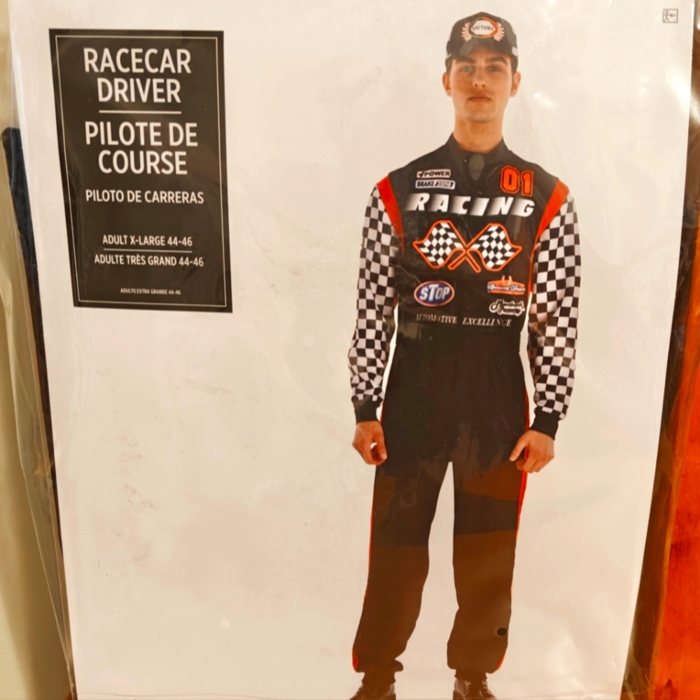 RACECAR DRIVER COSTUME